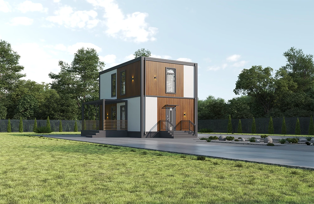 Быстровозводимый дом ULTRA 118-2 | Заказать под ключ