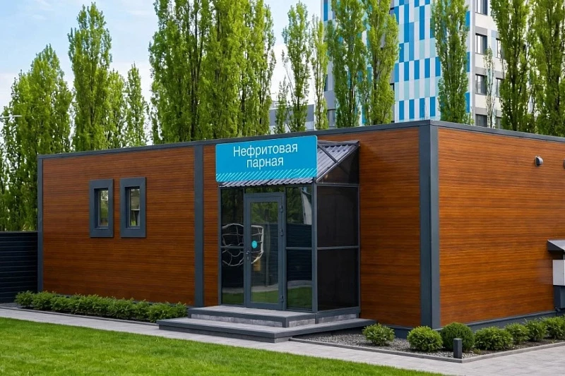 Быстровозводимый банный комплекс DoorHan
